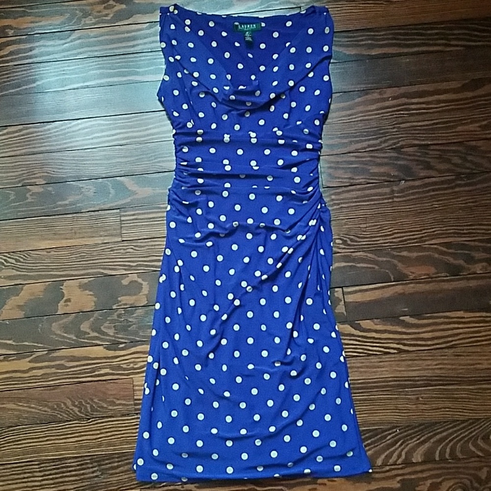 Lauren Ralph Lauren Polka Dot Dress
